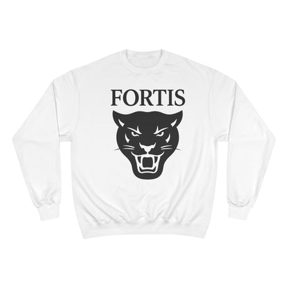 Fortis Panther Sweatshirt — Athletic Crewneck with Bold Panther Graphic