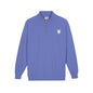 Quarter-Zip Sweatshirt with Small Chest Crest — Casual Pullover for Everyday Wear