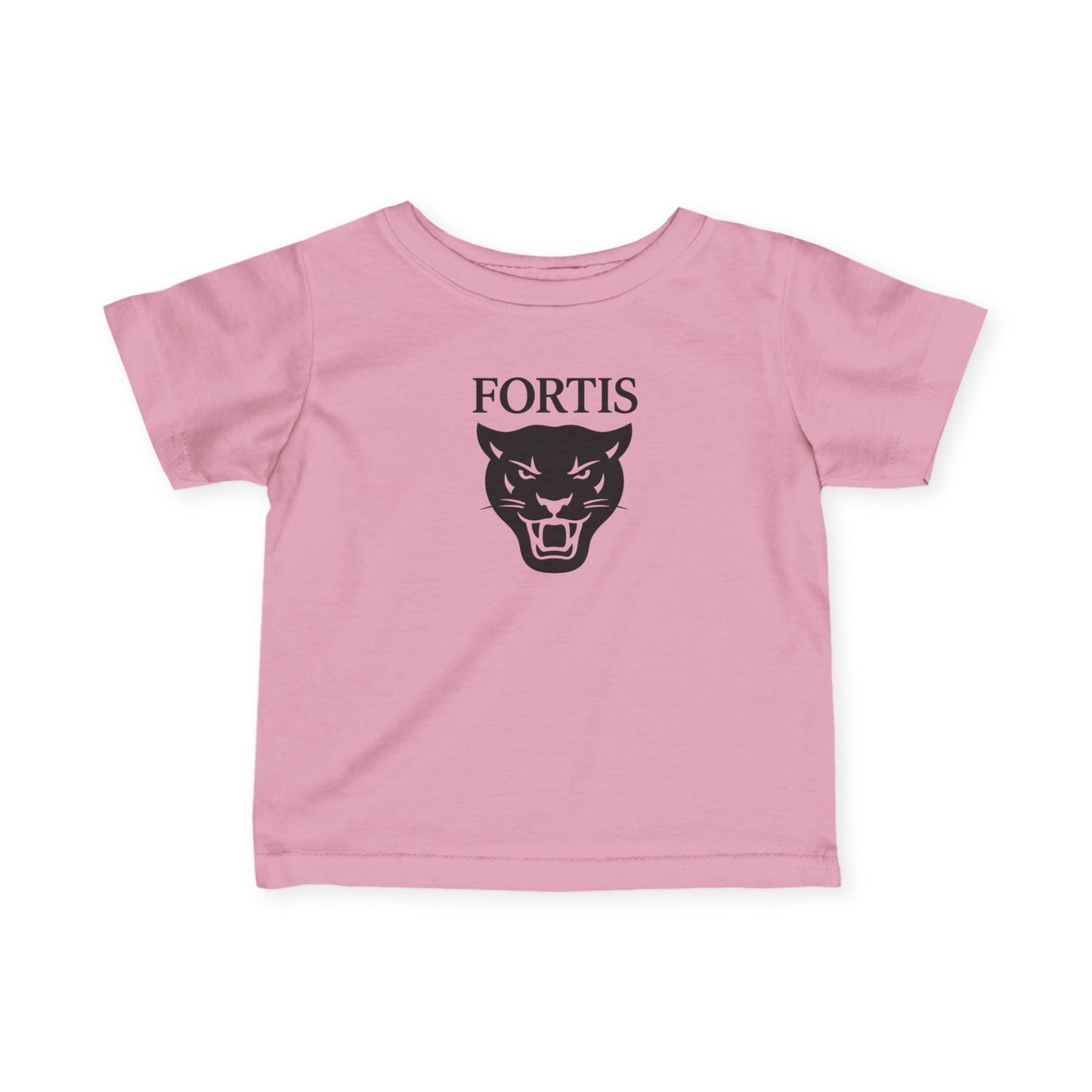 Infant Tee - 'FORTIS' Panther Logo Baby Shirt