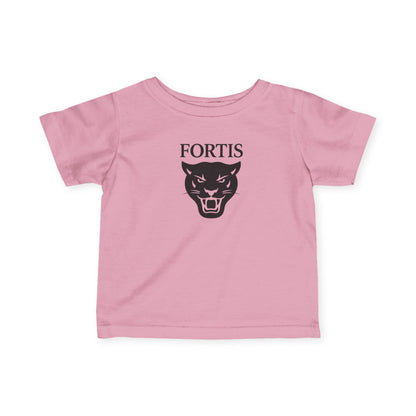Infant Tee - 'FORTIS' Panther Logo Baby Shirt