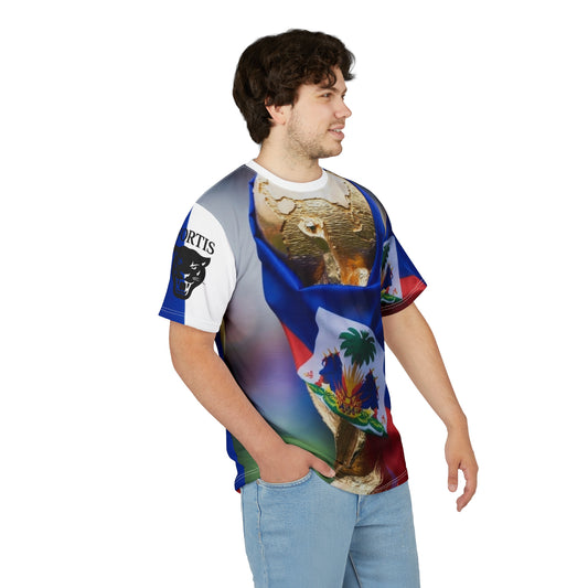 Haiti World Cup Trophy Flag Tee