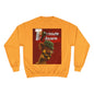 Sweatshirt — Retro Cartoon Mouse "T' moute desann" Graphic Crewneck