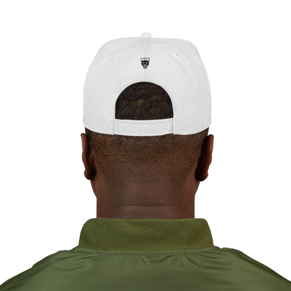Embroidered Red & Black Snapback Hat – AH Logo Streetwear Cap