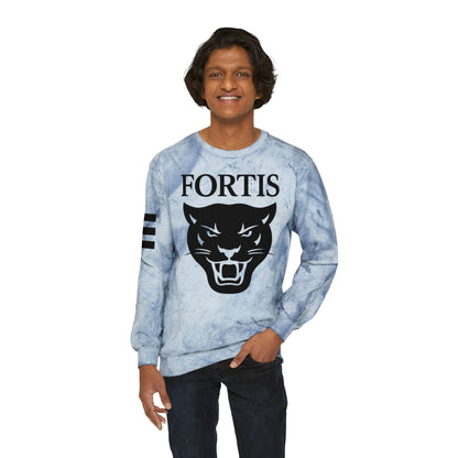Fortis Panther Tie-Dye Crewneck Sweatshirt
