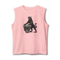 Fortis Panther Muscle Tank — Vintage Black Panther Graphic Tank Top