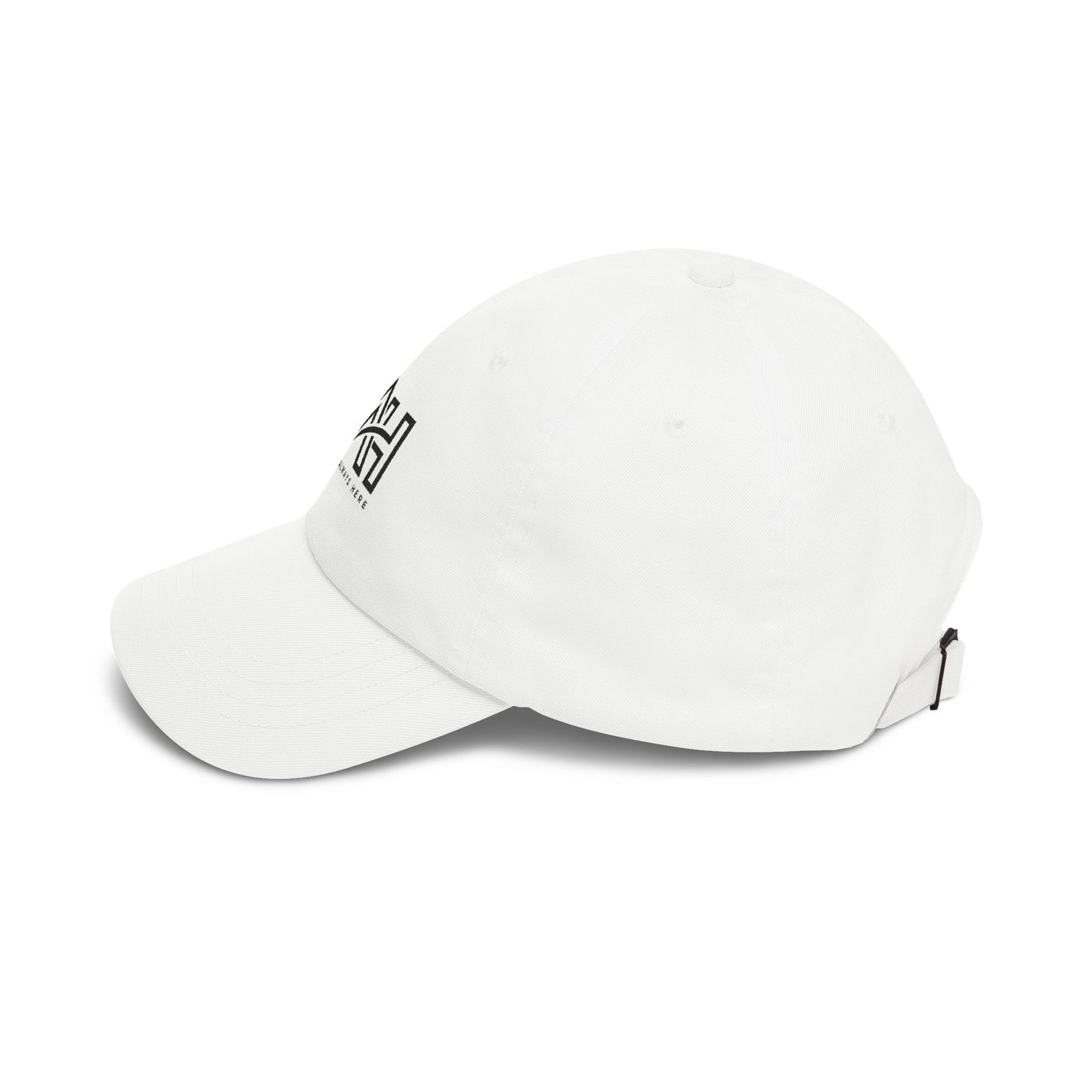 Dad Cap — Minimal 'JAH' Embroidered Logo Hat