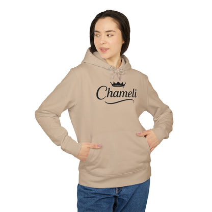 Charmeli Crown Hoodie — Elegant Script Logo Pullover