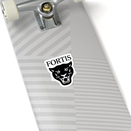 Fortis Panther Kiss-Cut Stickers, Motivational Stickers, Laptop Stickers, Sports Team Stickers, Car Decals, Gifts for Students