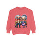 Grandparents Sitting on Bench Cute Couple Sweatshirt