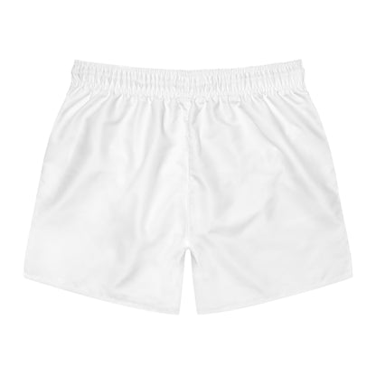 Bear Streetwear Swim Trunks – Black Hoodie Teddy Graphic