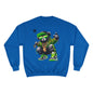 Hip Hop Bear Champion Sweatshirt — Streetwear Crewneck with ‘Champion’ Style Graphic