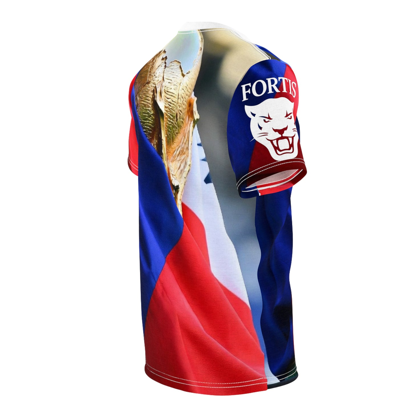 World Cup Trophy Czech Flag Tee — Soccer Fan All-Over Print Shirt