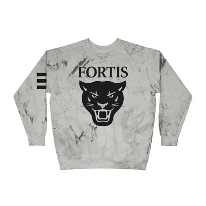Fortis Panther Tie-Dye Crewneck Sweatshirt