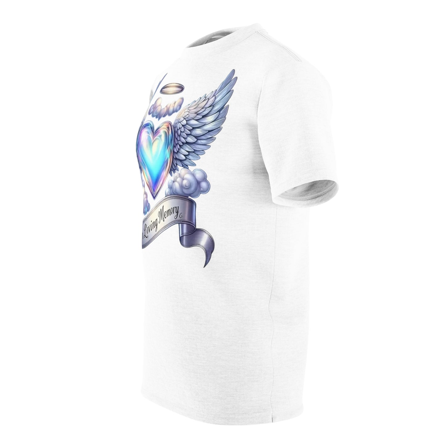 In Loving Memory Angel Heart Memorial T-Shirt