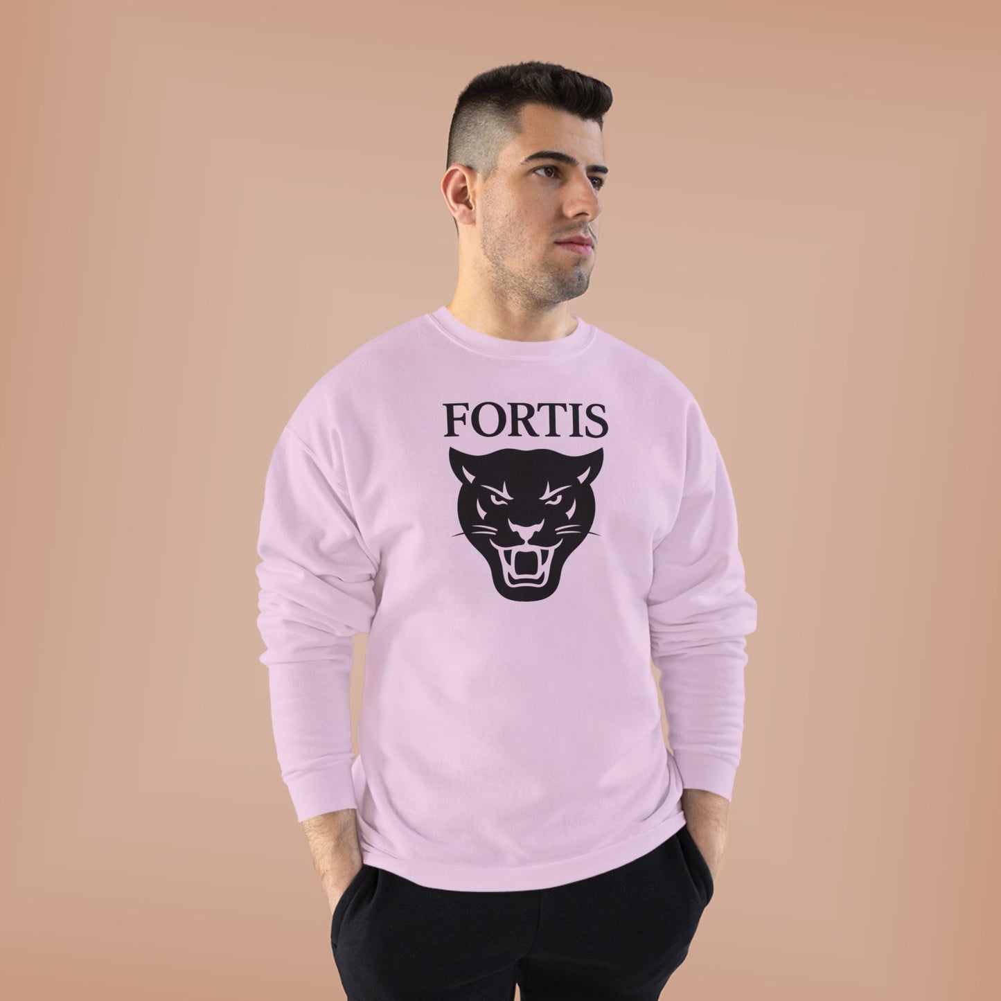 Fortis Panther Crewneck Sweatshirt — Bold Mascot Pullover