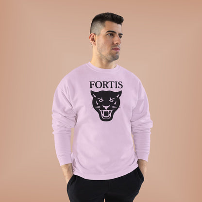 Fortis Panther Crewneck Sweatshirt — Bold Mascot Pullover