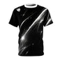 Galaxy Streaks Cut & Sew Tee — Black Nebula All-Over Print