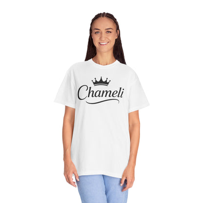 Unisex Crowned Name T-Shirt, Customizable Personal Tee, Casual Summer Top, Unique Gift for Her, Birthday Celebration, Graphic Shirt