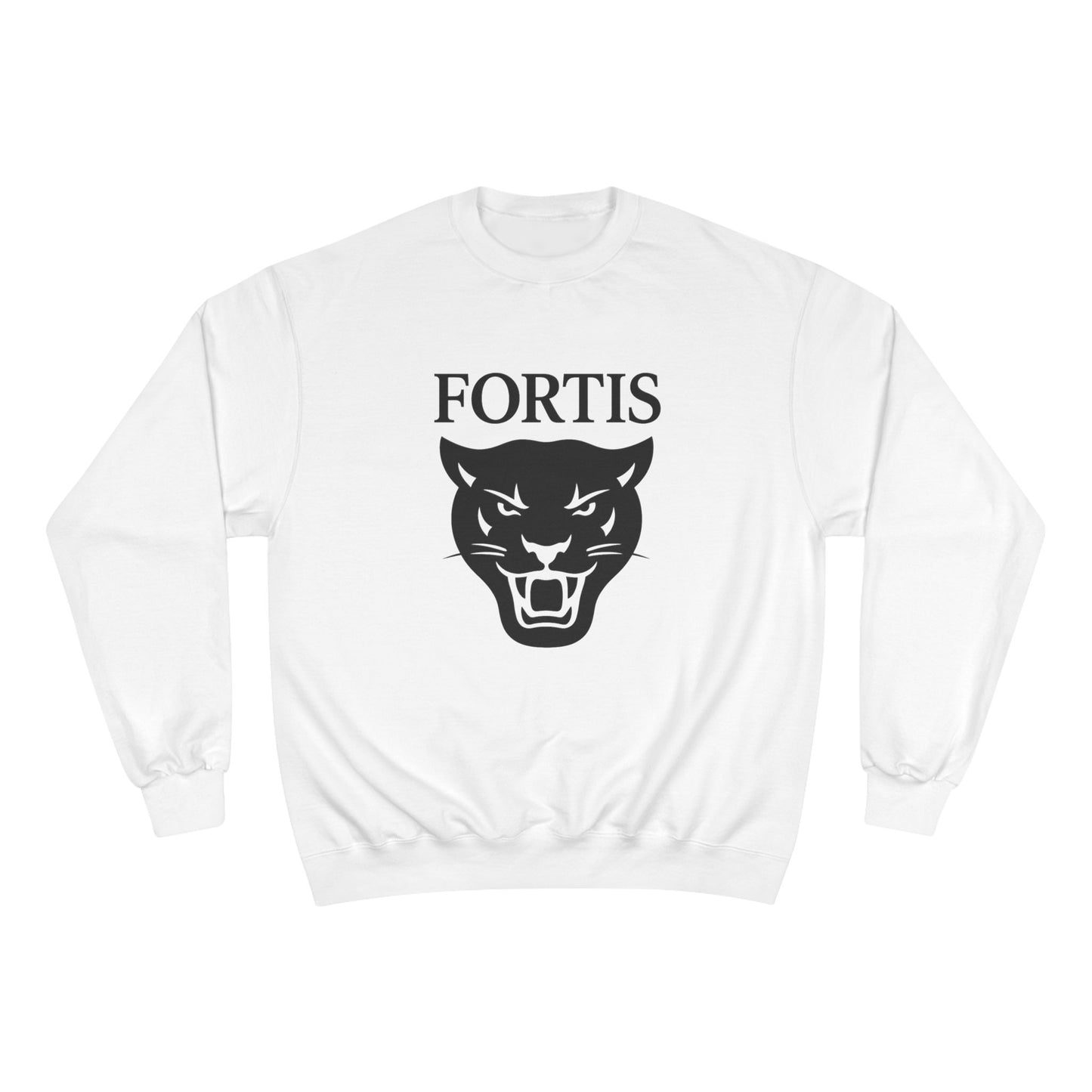 Fortis Panther Sweatshirt — Athletic Crewneck with Bold Panther Graphic