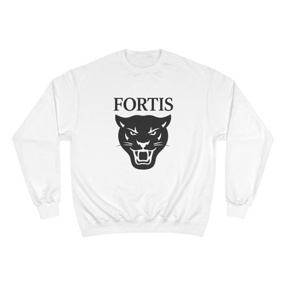 Fortis Panther Sweatshirt — Athletic Crewneck with Bold Panther Graphic