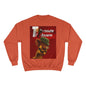 Sweatshirt — Retro Cartoon Mouse "T' moute desann" Graphic Crewneck