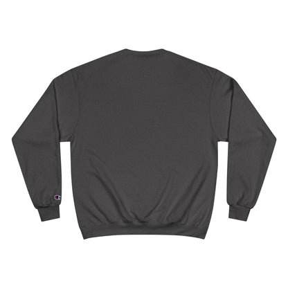 Basketball Champion Sweatshirt — Red Silhouette Shooter Crewneck
