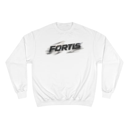 Fortis Pullover Sweatshirt – Bold Speed-Blur Logo Crewneck