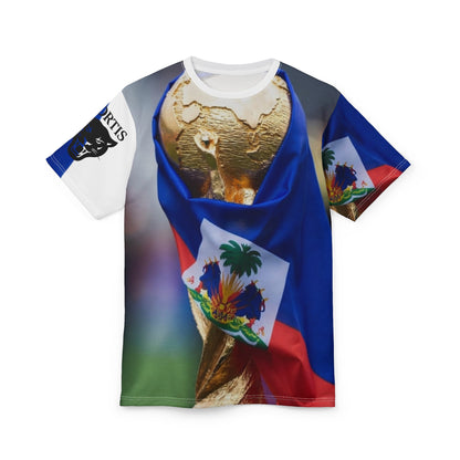 Haiti World Cup Trophy Flag Tee