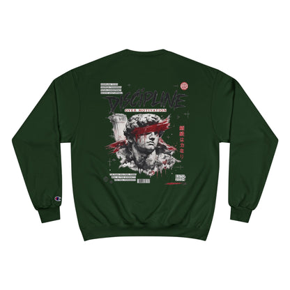 Discipline Graphic Sweatshirt — Samurai Motivational Crewneck