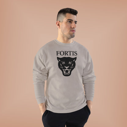 Fortis Panther Crewneck Sweatshirt — Bold Mascot Pullover