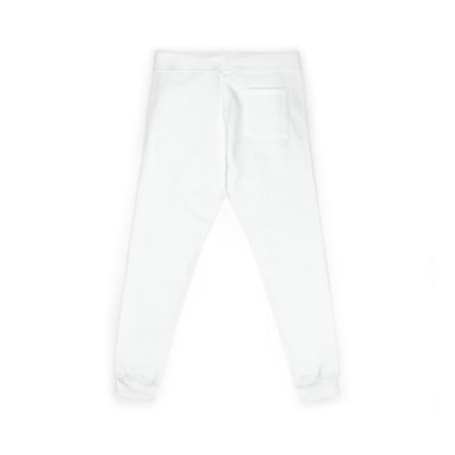 Embroidered 'Channel' Fleece Sweatpants — Cozy Casual Joggers