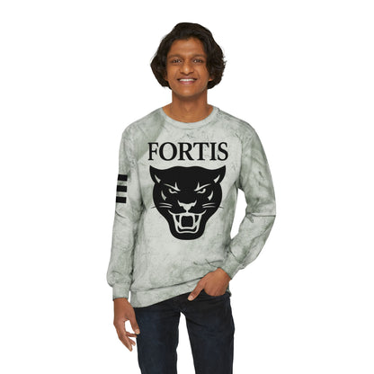 Fortis Panther Tie-Dye Crewneck Sweatshirt