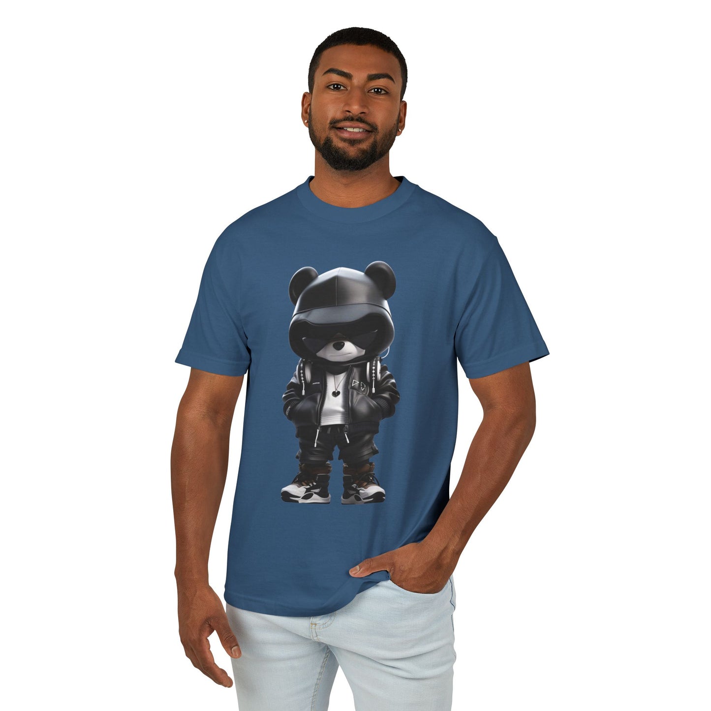 Bear Hoodie Graphic Tee