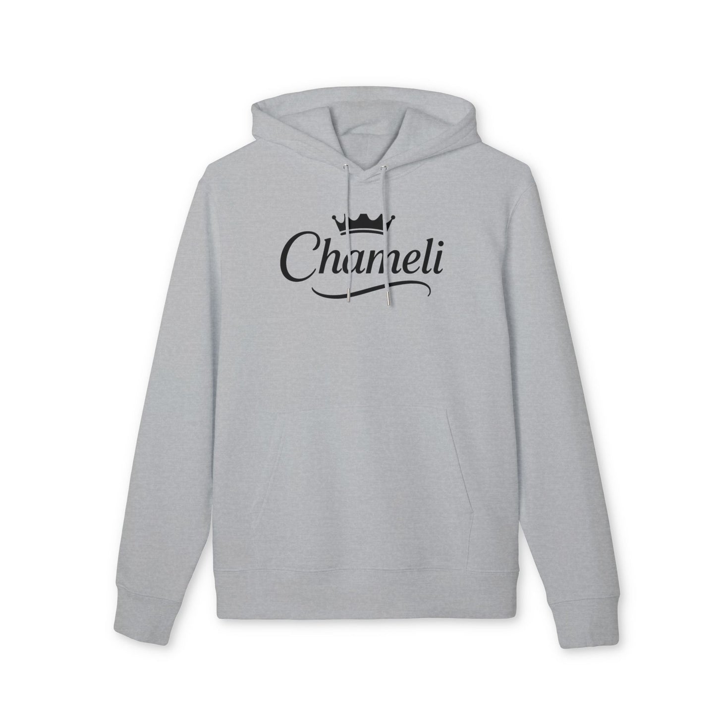 Charmeli Crown Hoodie — Elegant Script Logo Pullover