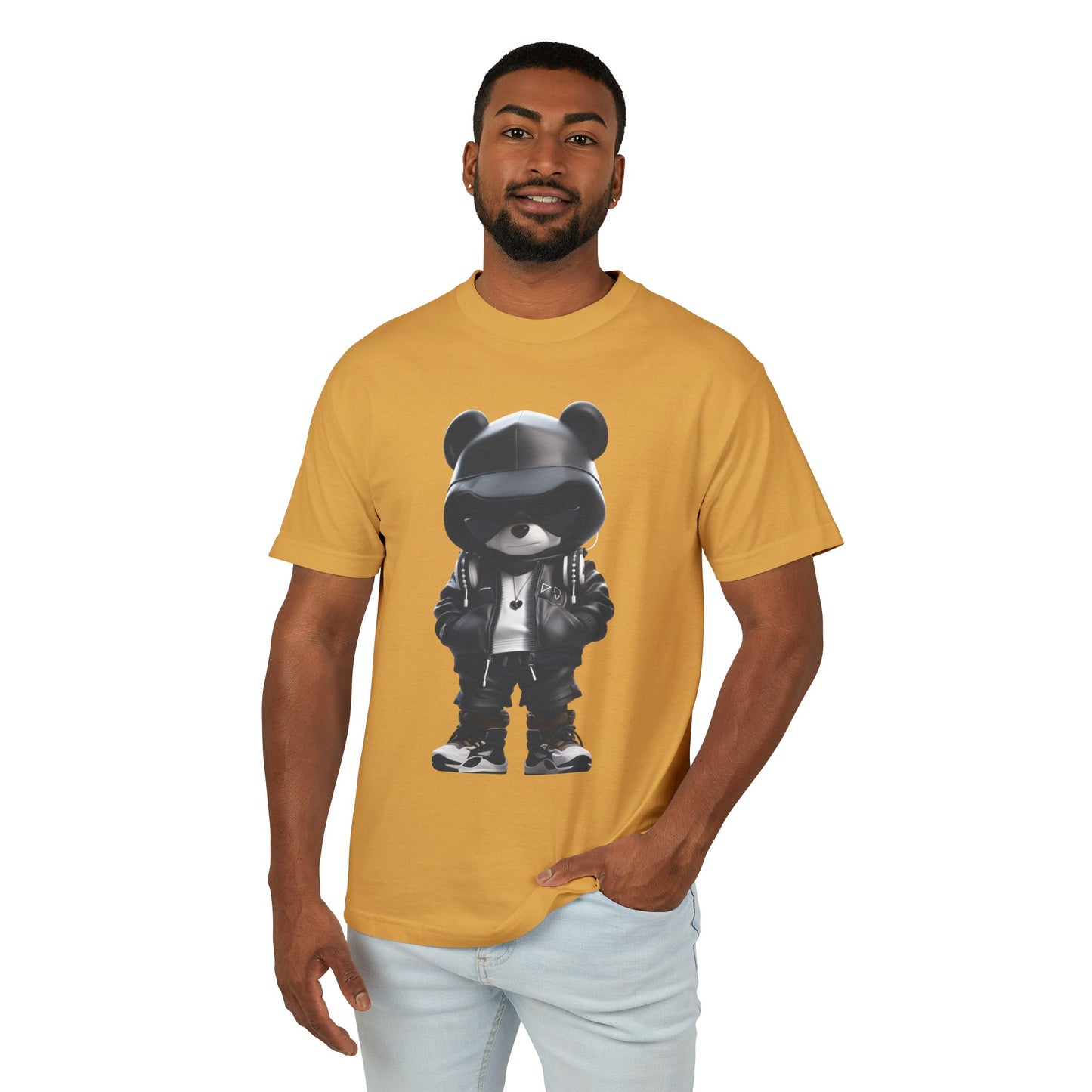 Bear Hoodie Graphic Tee