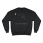 Panthrix Black Crewneck Sweatshirt — Panther Logo Athletic Streetwear