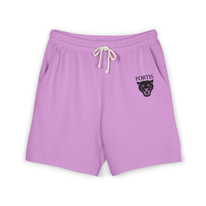 Fortis Panther Sweat Shorts — Lightweight Garment-Dyed Fleece