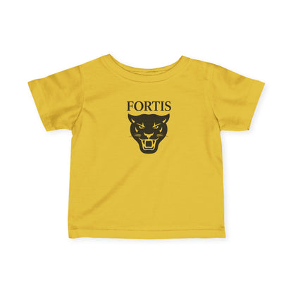 Infant Tee - 'FORTIS' Panther Logo Baby Shirt
