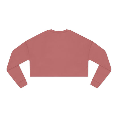Valentine Teddy Bear Cropped Sweatshirt