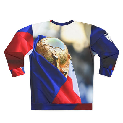 Haiti Flag Soccer Sweatshirt – World Cup Football Fan Jersey