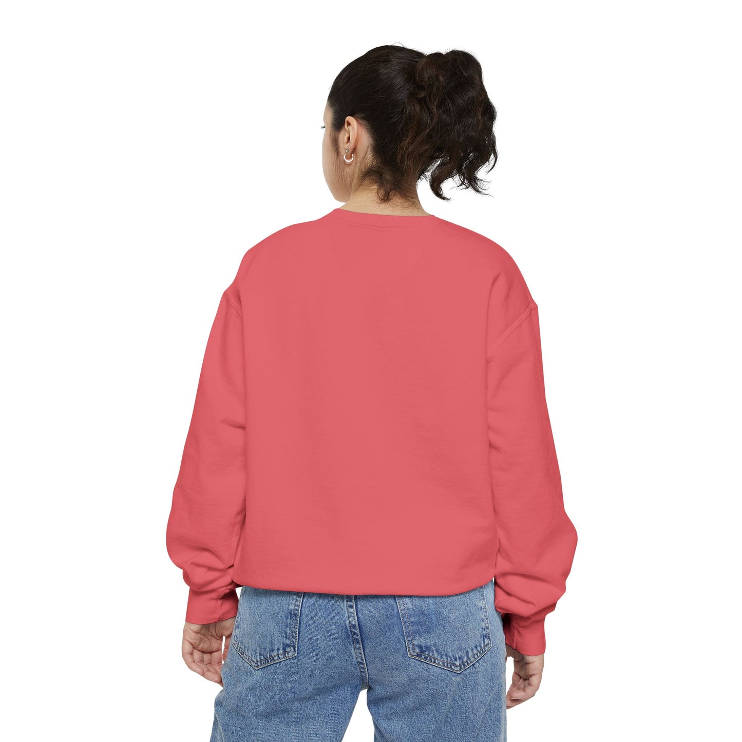Grandma Hug Sweatshirt — Cute Grandma & Child Illustration with Hearts