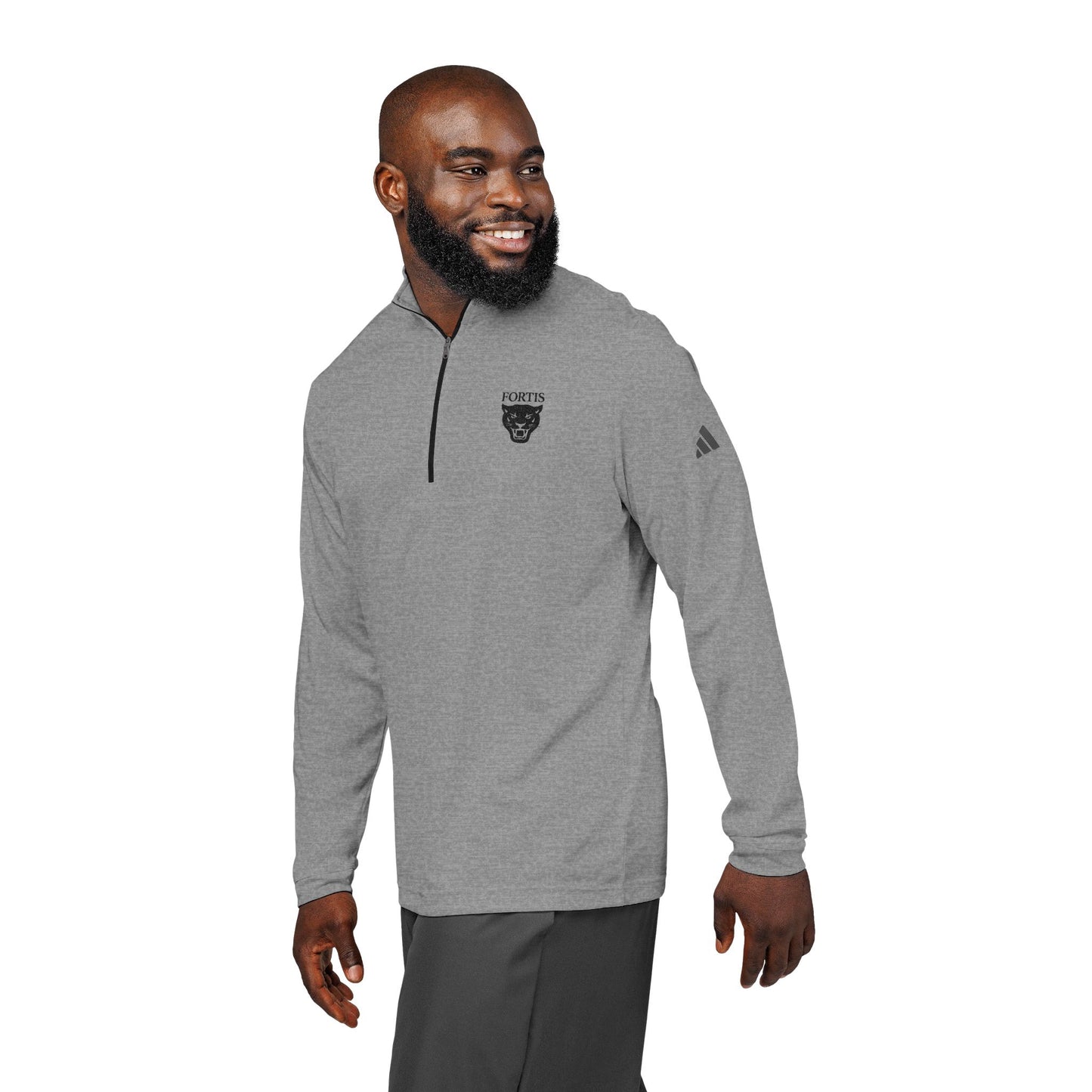 adidas® Quarter-Zip Pullover - Stylish Activewear for Sports, Gym, Casual Wear, Gift for Athletes, Fitness Enthusiasts