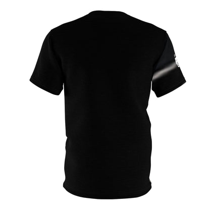 Fortis Metallic Logo Tee — All-Over Print Cut & Sew Shirt