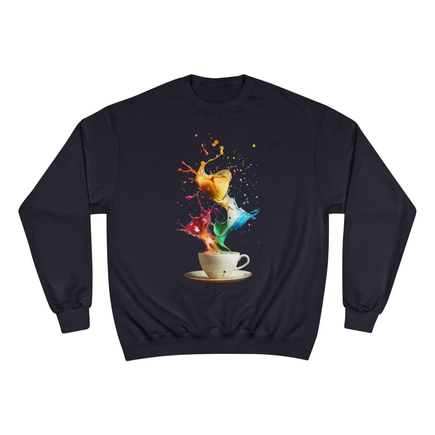 Color Splash Coffee Sweatshirt