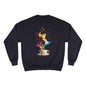 Color Splash Coffee Sweatshirt