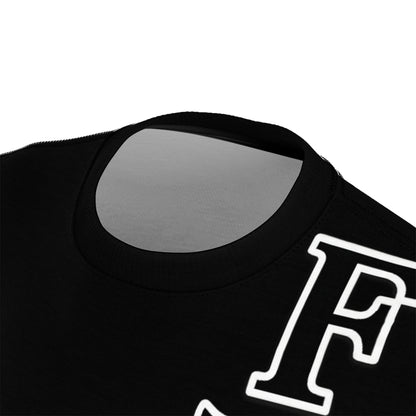 Vertical Panther Varsity Tee — "FURTIS" Side-Panel Graphic Shirt