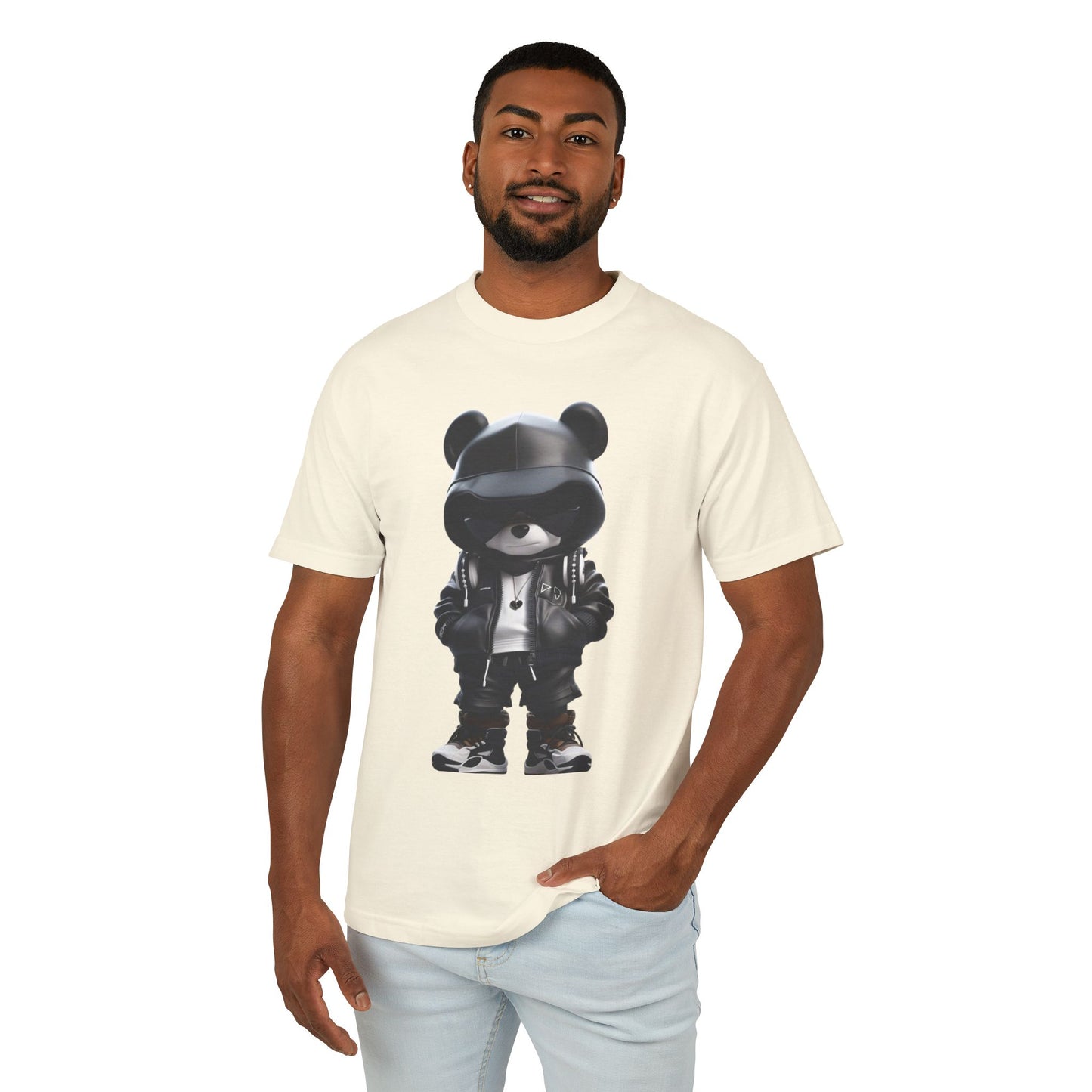 Bear Hoodie Graphic Tee