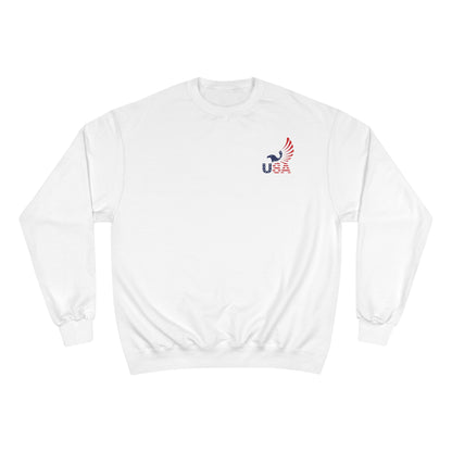 USA Eagle Champion Sweatshirt — Patriotic Crewneck Sweatshirt