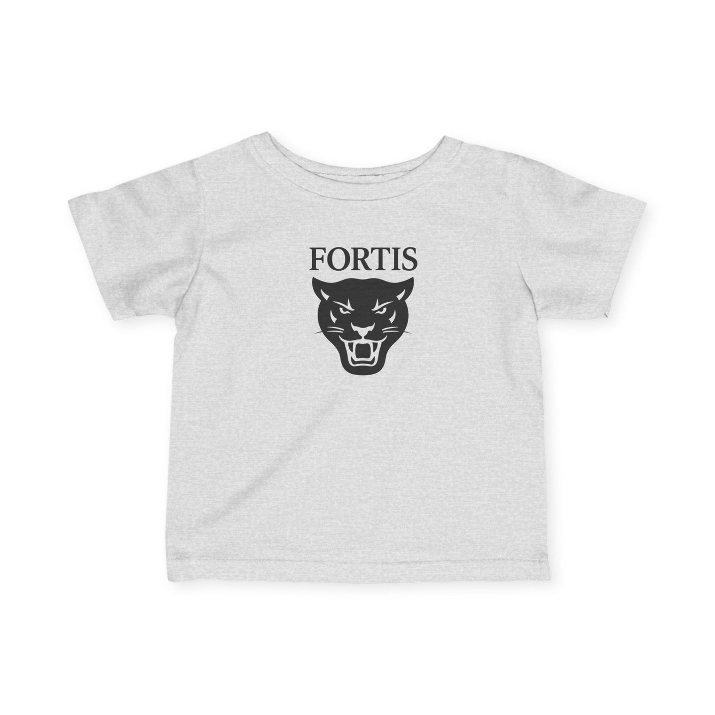 Infant Tee - 'FORTIS' Panther Logo Baby Shirt