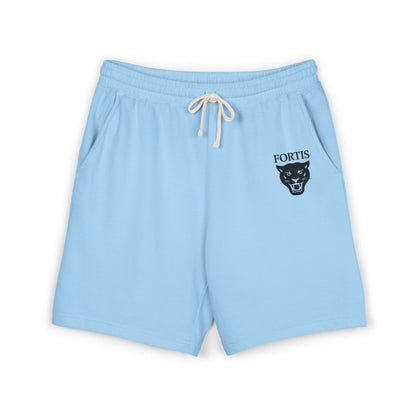 Fortis Panther Sweat Shorts — Lightweight Garment-Dyed Fleece